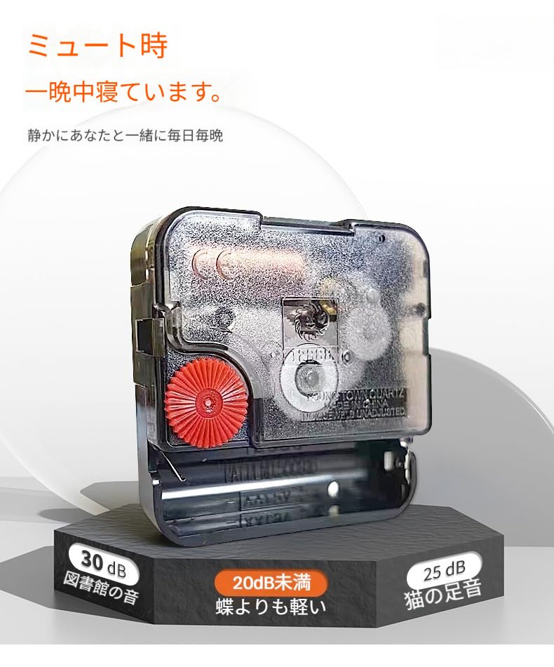 Amazon.co.jp: NYHGOXM 両面壁掛け時計 コーナー時計 サイレント
